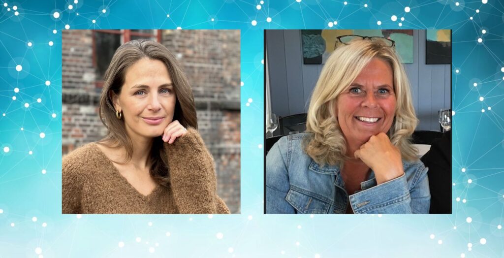 Malin A. van der Hagen og Helene Kløcker